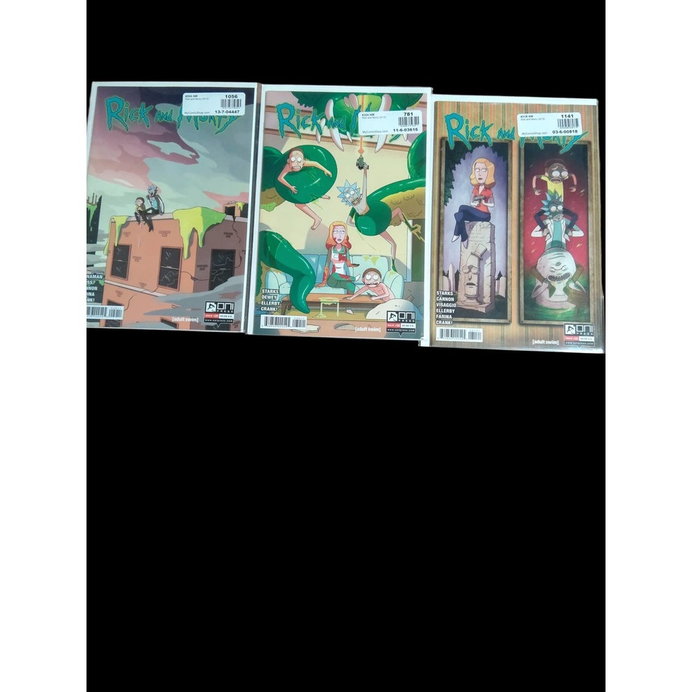 Rick and Morty issues 29, 30, & 31 *NM 2015
